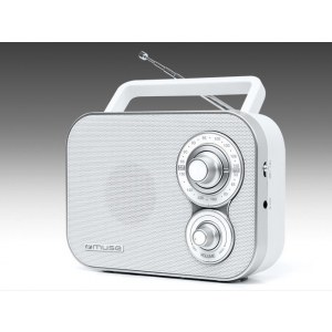 Muse | M-051RW | AUX in | White | Portable Radio